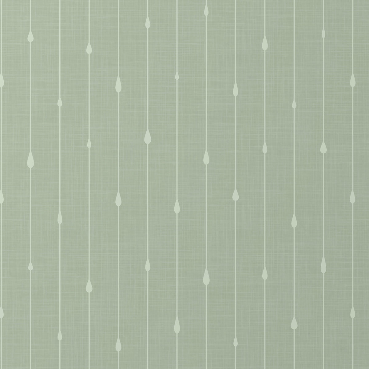 sage green stripe with coastal raindrop water drops in removable peel and stick, prepasted or traditional nonpasted for kids nursery, powder room, bathroom or living room accent wall.